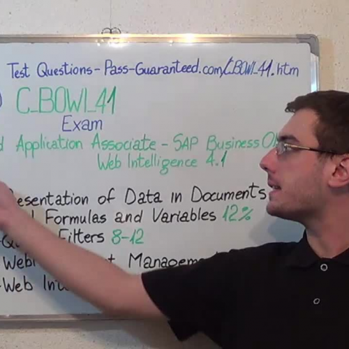 C_BOWI_41 – Practice Exam Test Questions SAP