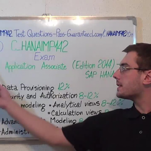 C_HANAIMP142 – Practice Exam Test Questions SAP
