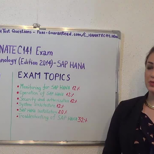 C_HANATEC141 – Practice Exam Test Questions SAP