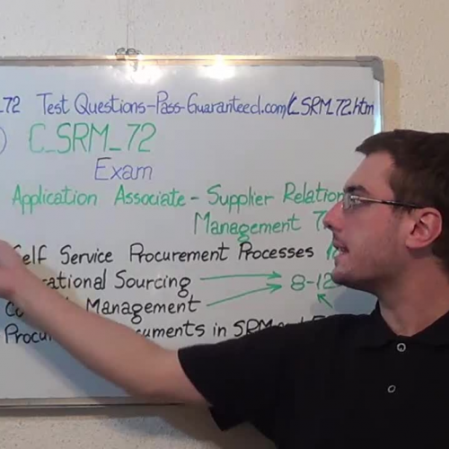 C_SRM_72 – Practice Exam Test Questions SAP