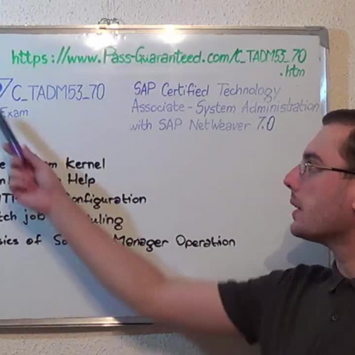 C_TADM53_70 – Practice Exam Test Questions SAP