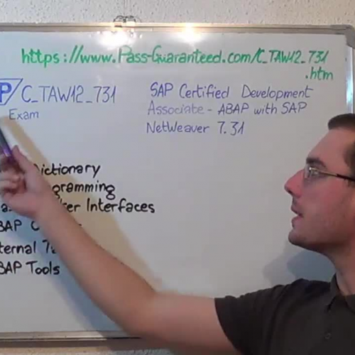 C_TAW12_731 – Practice Exam Test Questions SAP