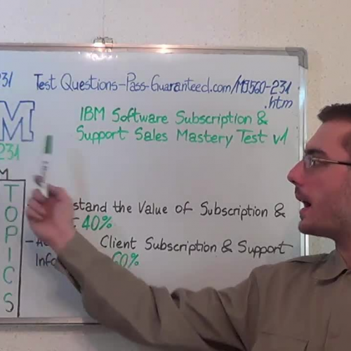 M9560-231 – Practice Exam Test Questions IBM