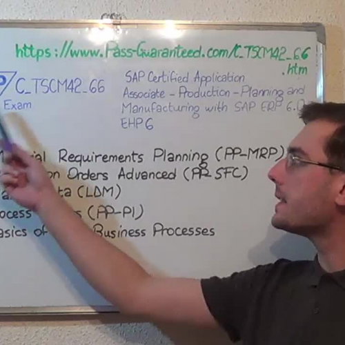 C_TSCM42_66 – Practice Exam Test Questions SAP