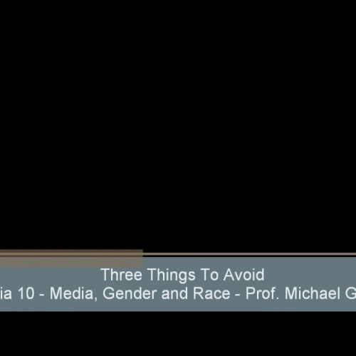 Three Things To Avoid - Media 10 - Gougis