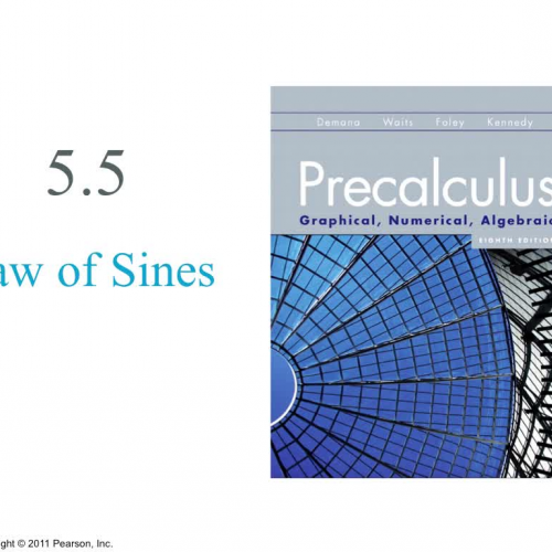 Precalculus 5.5a