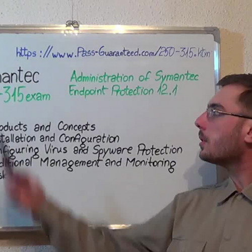 250-315 – Practice Exam Test Questions Symantec