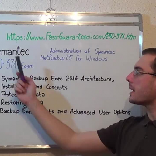 250-371 – Practice Exam Test Questions Symantec