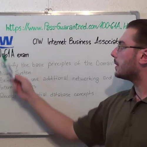 1D0-61A – Practice Exam Test Questions CIW