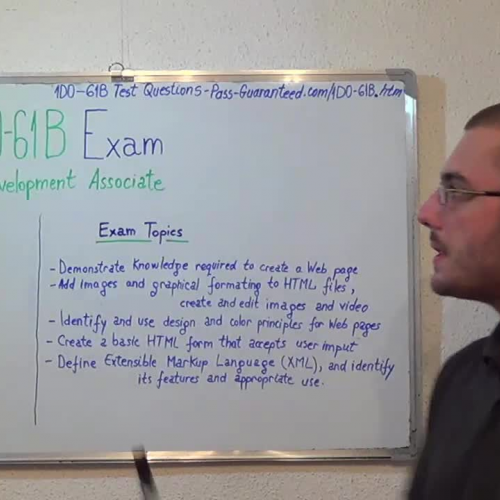 1D0-61B – Practice Exam Test Questions CIW