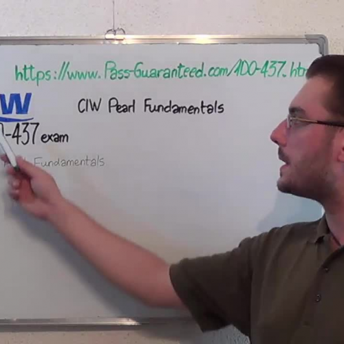 1D0-437 – Practice Exam Test Questions CIW