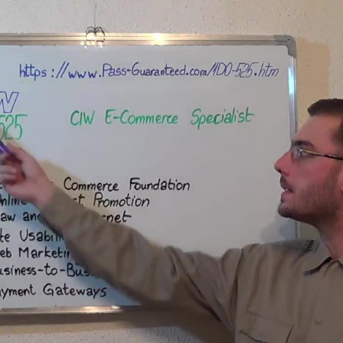 1D0-525 – Practice Exam Test Questions CIW