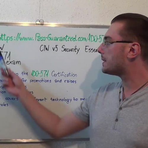 1D0-571 – Practice Exam Test Questions CIW