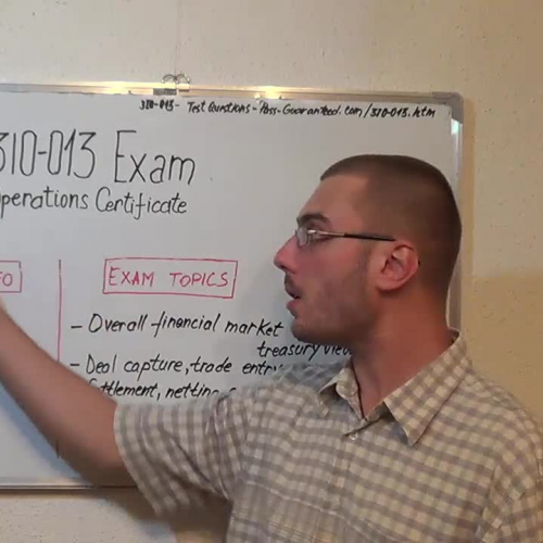 3I0-013 – Practice Exam Test Questions ACI