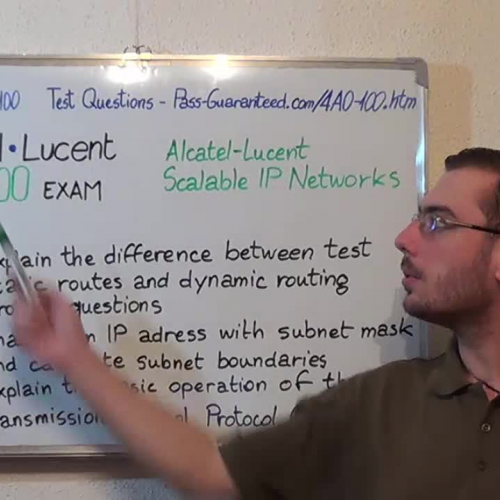 4A0-100 – Practice Exam Test Questions Alcatel Lucent