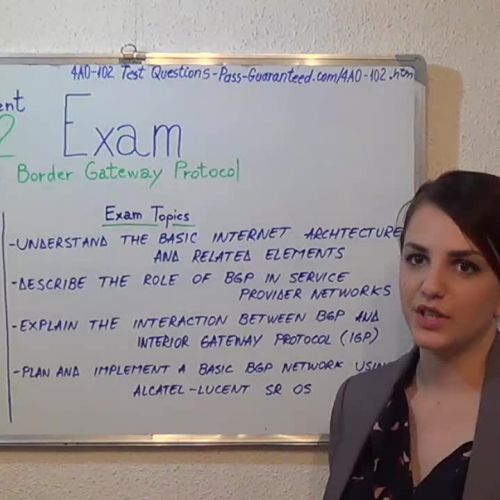 4A0-102 – Practice Exam Test Questions Alcatel Lucent