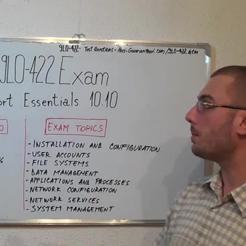 9L0-422 – Practice Exam Test Questions Apple