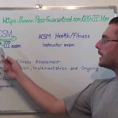 020-222 – Practice Exam Test Questions ACSM