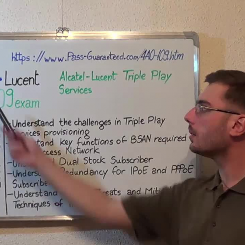 4A0-109 – Practice Exam Test Questions Alcatel Lucent