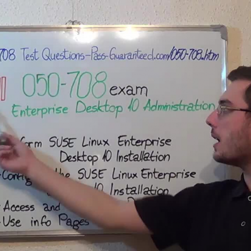 050-708 – Practice Exam Test Questions Novell