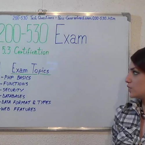 200-530 – Practice Exam Test Questions Zend