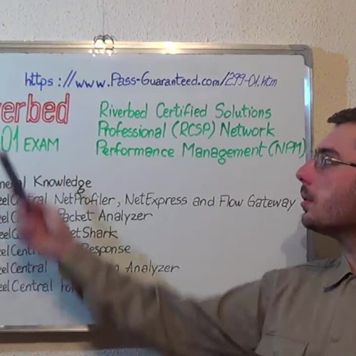 299-01 – Practice Exam Test Questions Riverbed