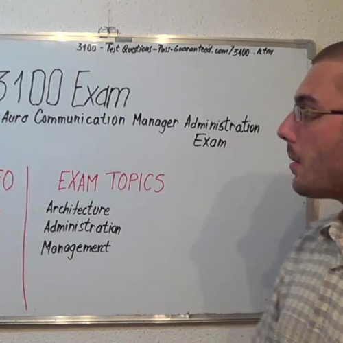 3100 – Practice Exam Test Questions Avaya