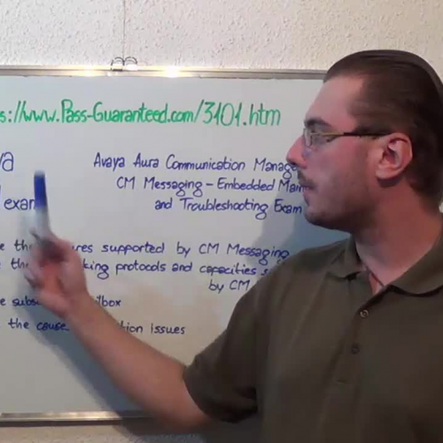 3101 – Practice Exam Test Questions Avaya