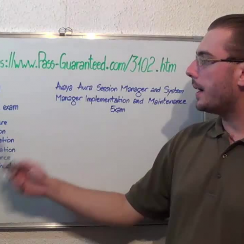 3102 – Practice Exam Test Questions Avaya