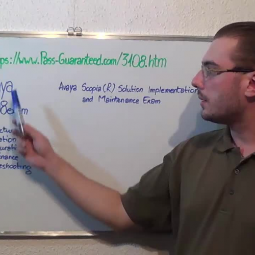 3108 – Practice Exam Test Questions Avaya