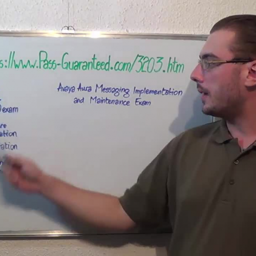 3203 – Practice Exam Test Questions Avaya