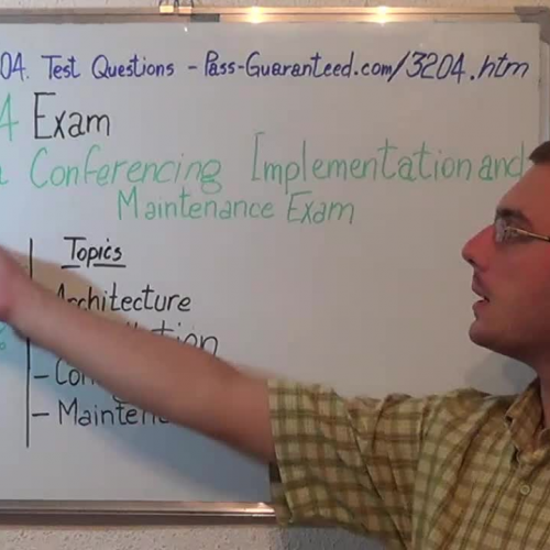 3204 – Practice Exam Test Questions Avaya