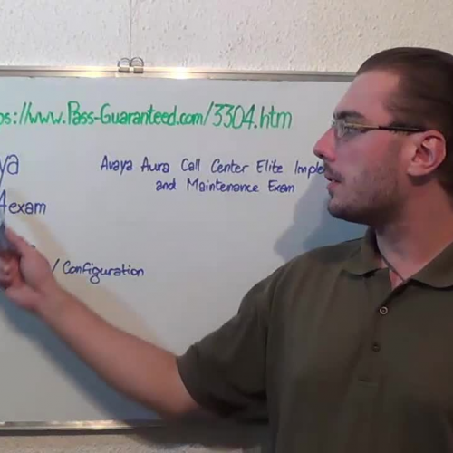 3304 – Practice Exam Test Questions Avaya