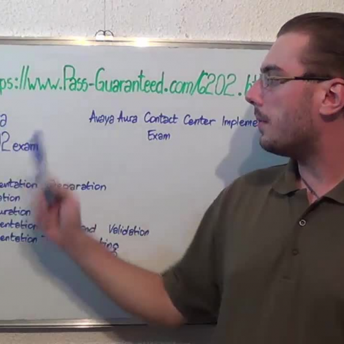 6202 – Practice Exam Test Questions Avaya