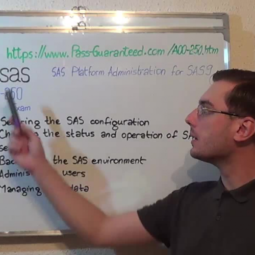 A00-250 – Practice Exam Test Questions SAS Institute