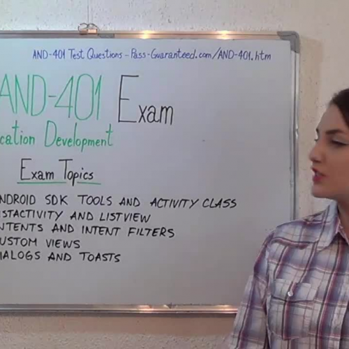 AND-401 – Practice Exam Test Questions Android