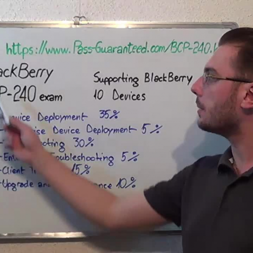 BCP-240 – Practice Exam Test Questions BlackBerry