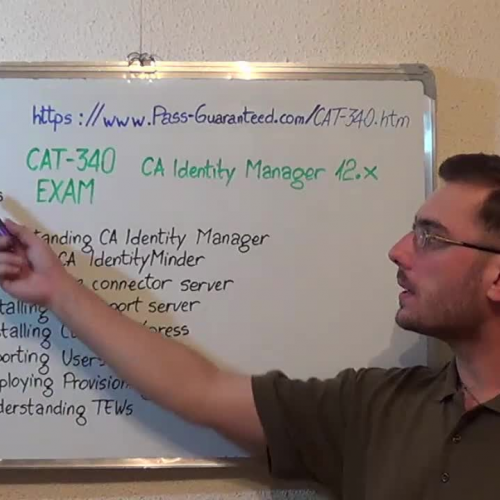 CAT-340 – Practice Exam Test Questions CA Technologies