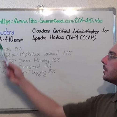 CCA-410 – Practice Exam Test Questions Cloudera