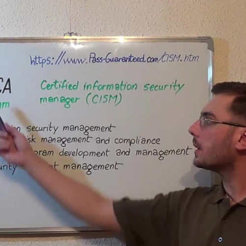 CISM – Practice Exam Test Questions Isaca