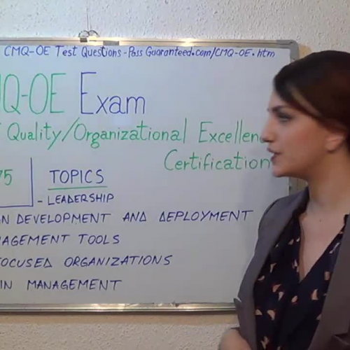 CMQ-OE – Practice Exam Test Questions ASQ