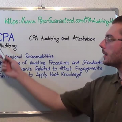 CPA-Auditing – Practice Exam Test Questions AICPA