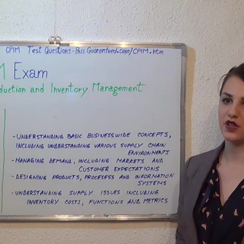 CPIM – Practice Exam Test Questions APICS