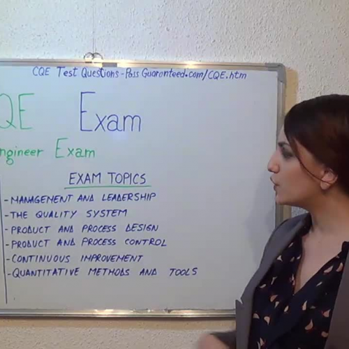 CQE – Practice Exam Test Questions ASQ