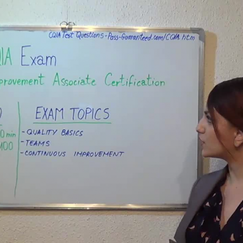 CQIA – Practice Exam Test Questions ASQ