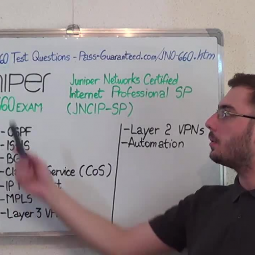 JN0-660 – Practice Exam Test Questions Juniper