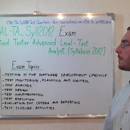 CTAL-TA_SYLL2012 – Practice Exam Test Questions iSQI