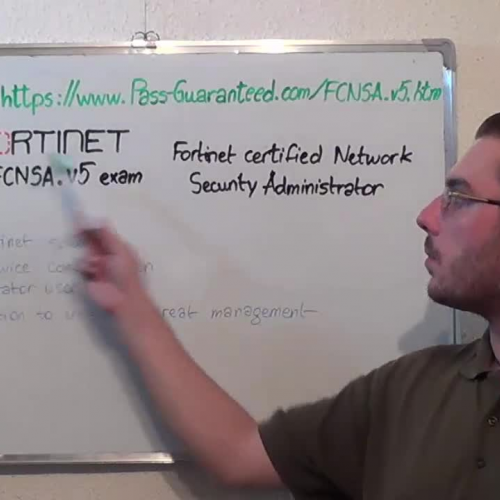 FCNSA.v5 – Practice Exam Test Questions Fortinet