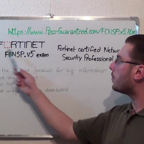 FCNSP.v5 – Practice Exam Test Questions Fortinet