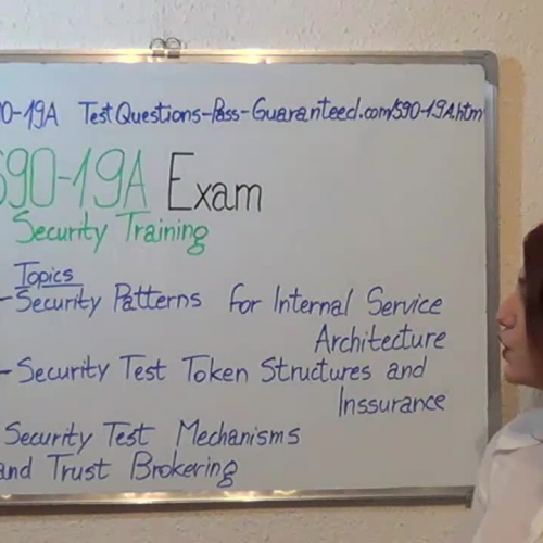 S90-19A – Practice Exam Test Questions SOA